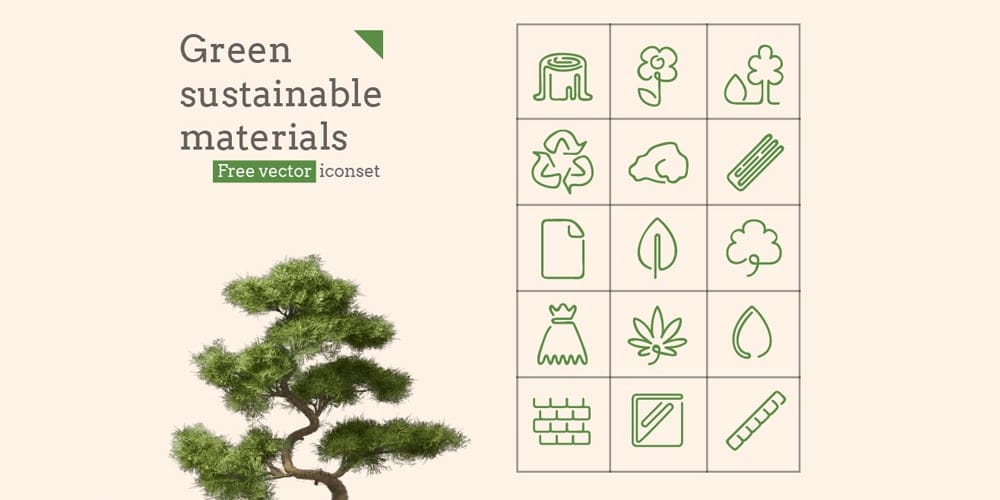 Best Free Icon Sets 2024 299 Green Sustainable Icons