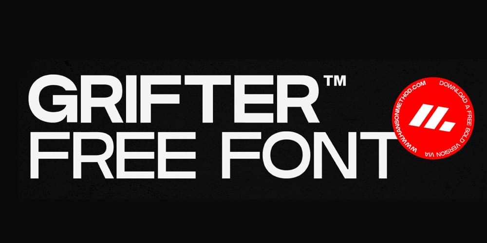 200+ Great Free Fonts for Designers 238 Grifter Font