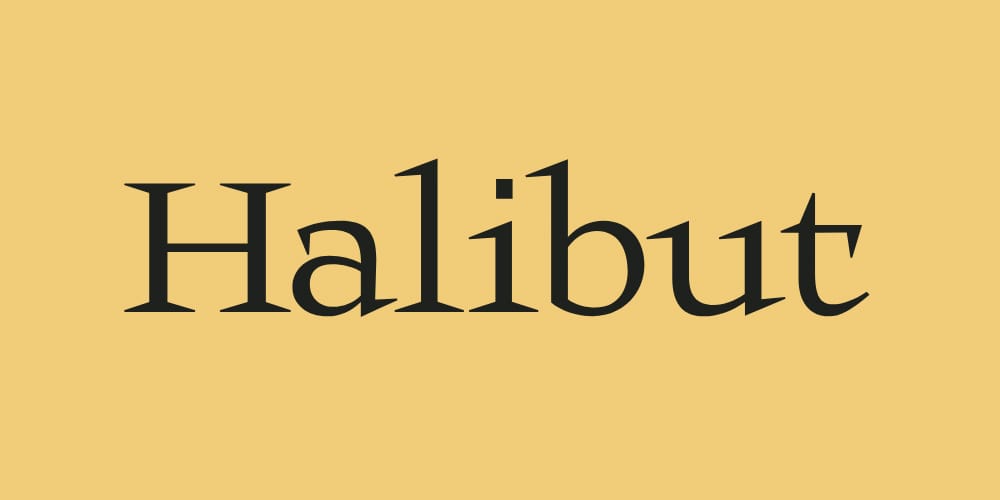 200+ Great Free Fonts for Designers 48 Halibut