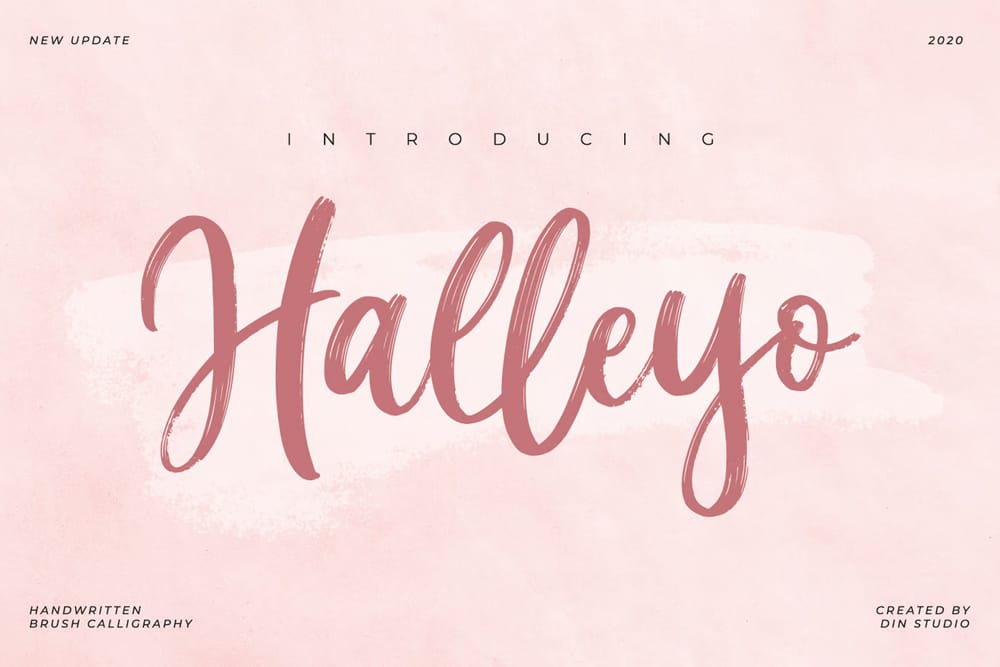 200+ Great Free Fonts for Designers 45 Halleyo