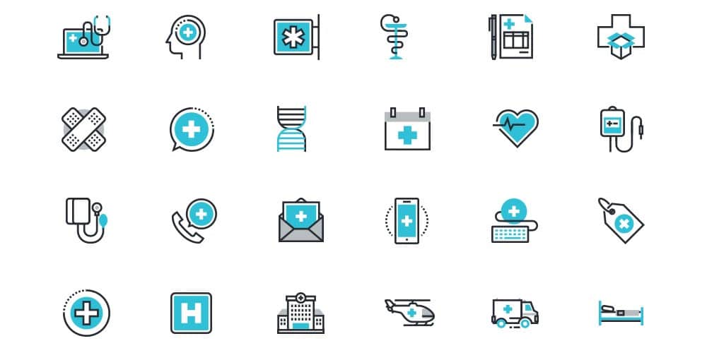 Best Free Icon Sets 2024 179 Healthcare and Medicine Icons PSD