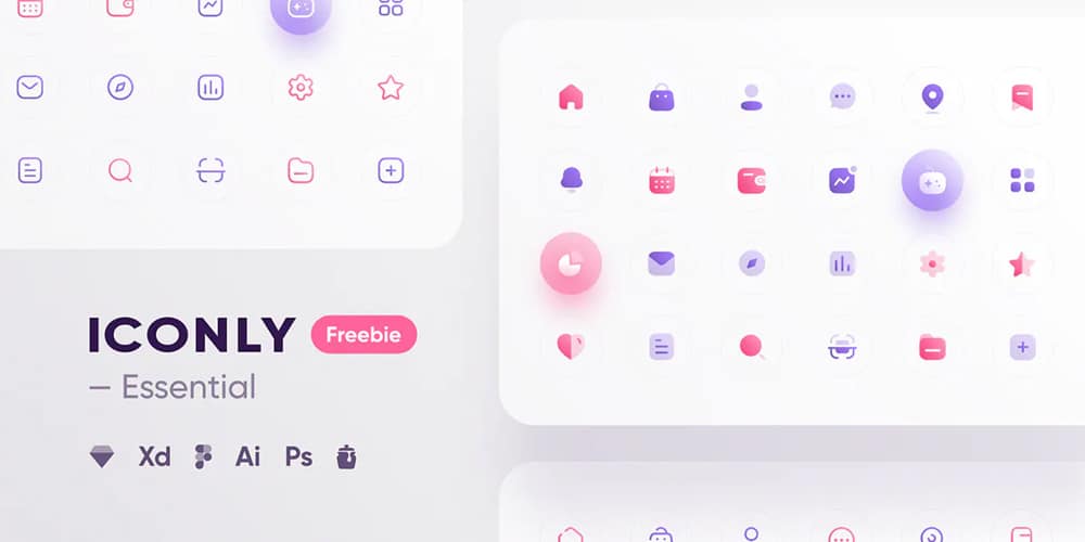 Best Free Icon Sets 2024 352 Iconly Essential Icons