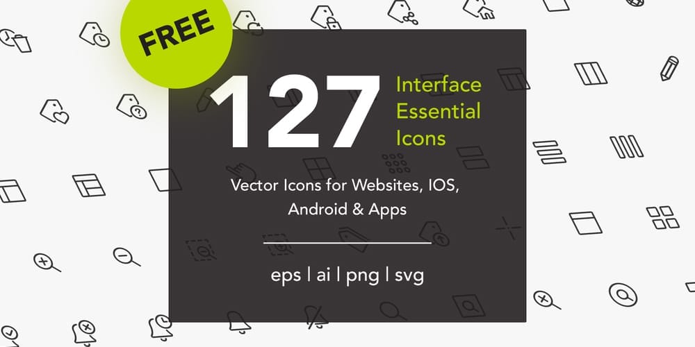 Best Free Icon Sets 2021 13 Interface Essential Icons