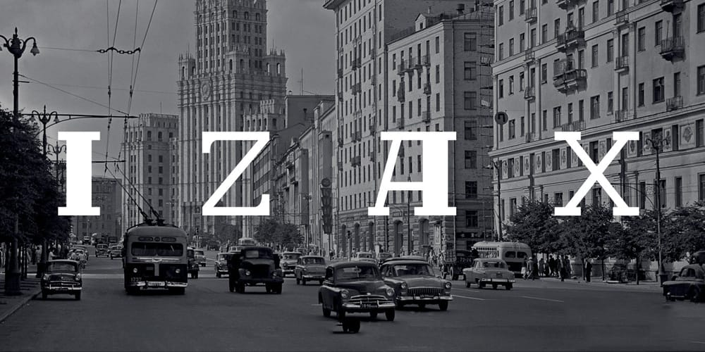 200+ Great Free Fonts for Designers 22 Izax Font