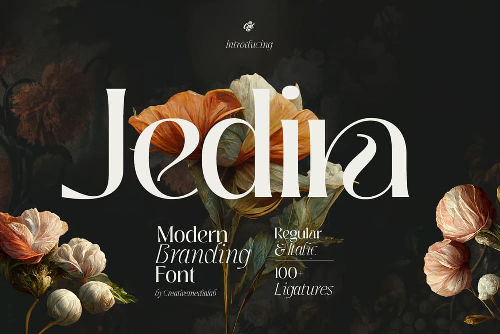 200+ Great Free Fonts for Designers 41 Jedira