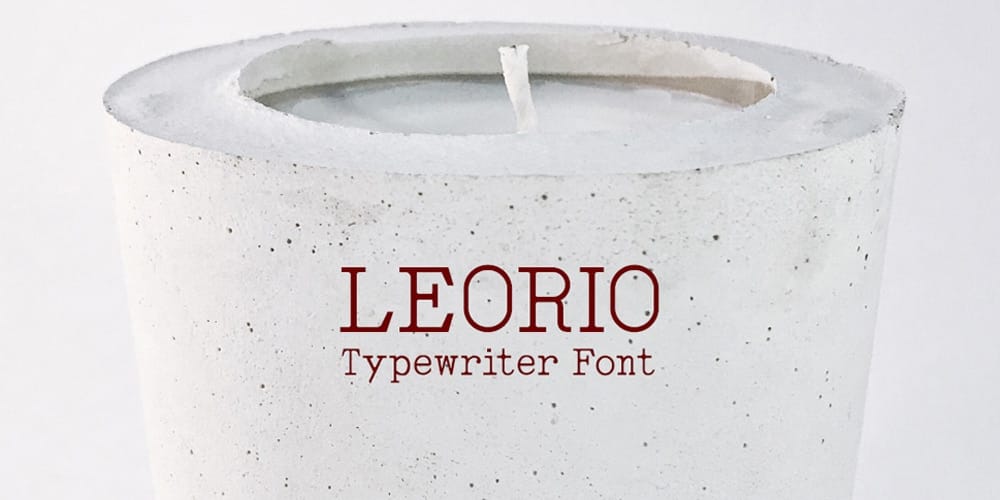 200+ Great Free Fonts for Designers 53 Leorio Font