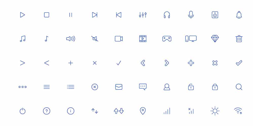 Best Free Icon Sets 2021 42 Light Icons