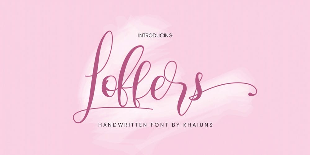 Loffers Script Font