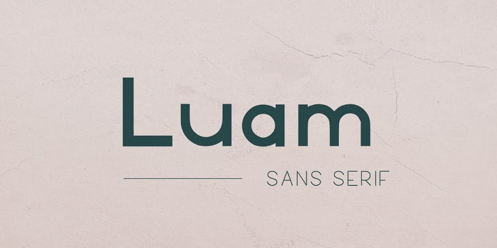 Luam Sans Serif Font