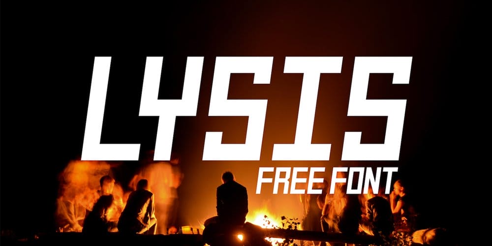 200+ Great Free Fonts for Designers 365 Lysis Font