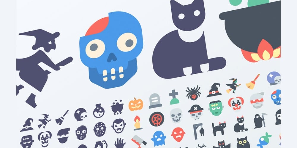 Best Free Icon Sets 2024 343 Materia Halloween Icons