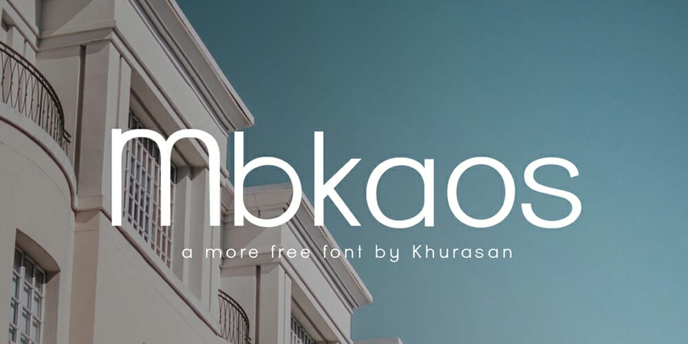 200+ Great Free Fonts for Designers 147 Mbkaos Font