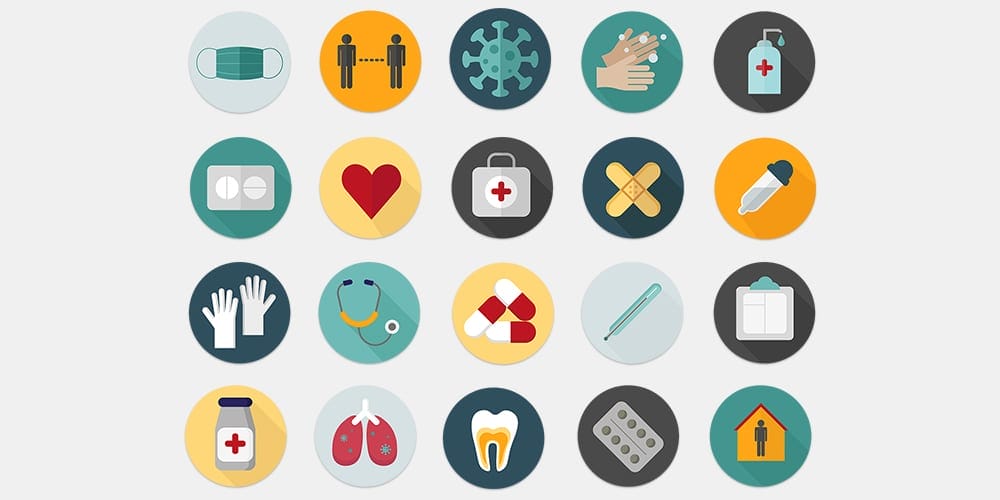 Best Free Icon Sets 2024 168 Medical Icons Set