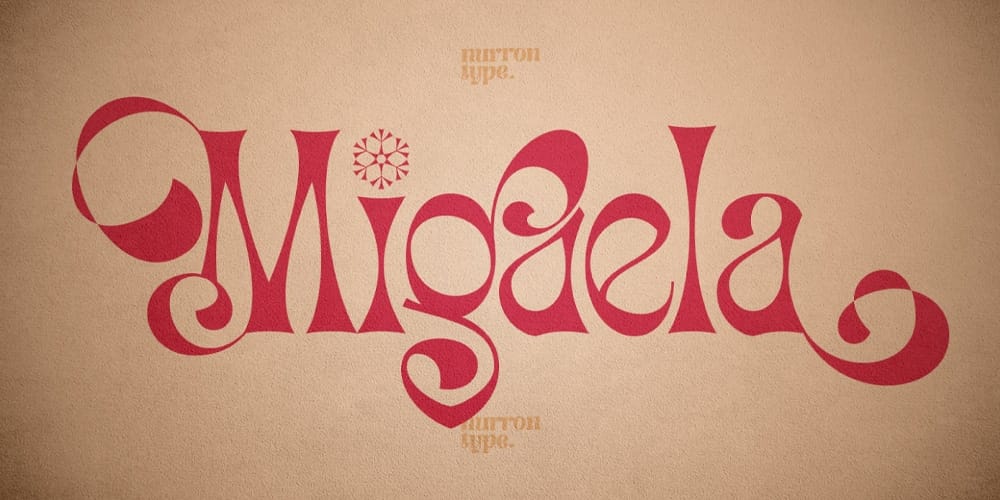 200+ Great Free Fonts for Designers 38 Migaela Regular