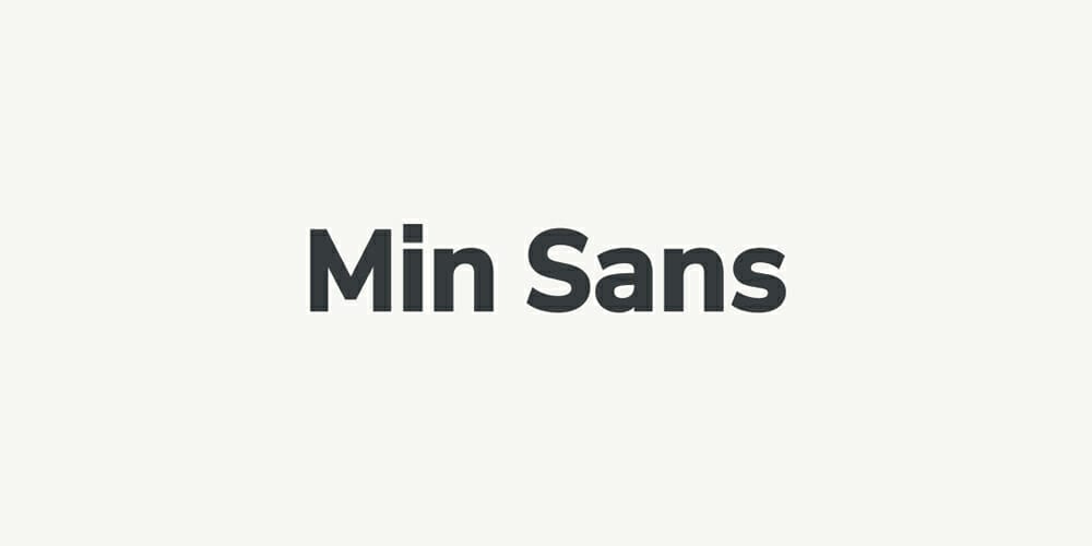 Min Sans