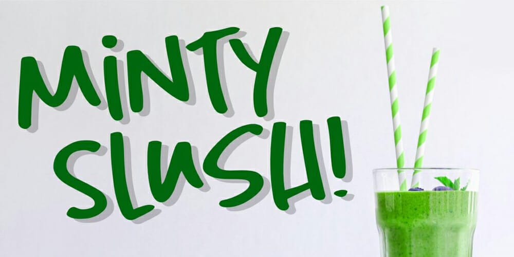 200+ Great Free Fonts for Designers 476 Minty Slush