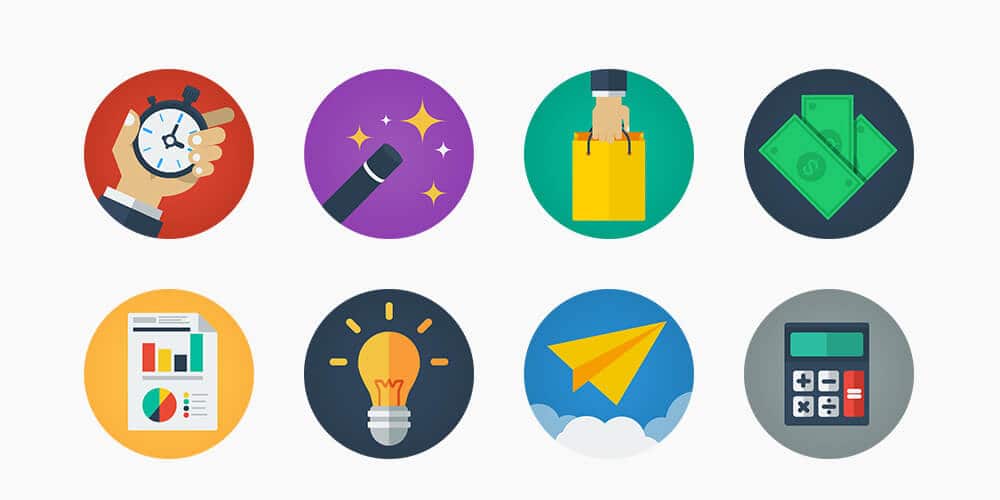 Best Free Icon Sets 2024 256 Modern-Flat-Icons