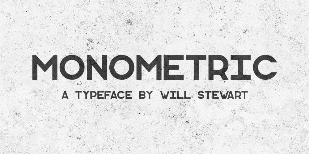 Monometric Font