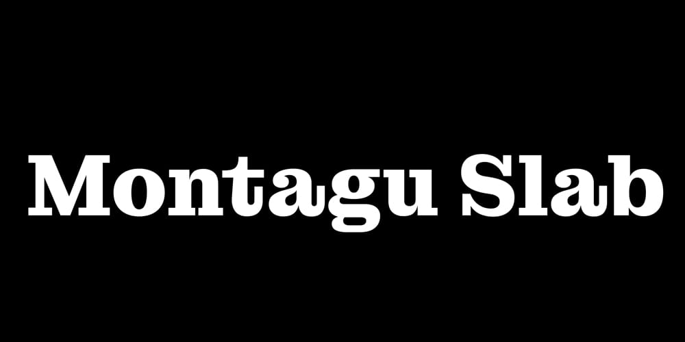 200+ Great Free Fonts for Designers 43 Montagu Slab