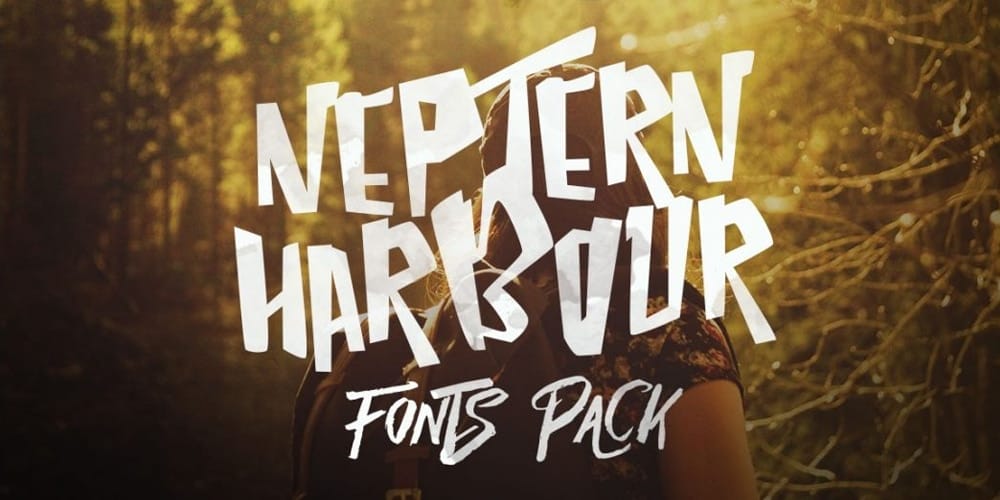 200+ Great Free Fonts for Designers 490 Neptern Harbour Font