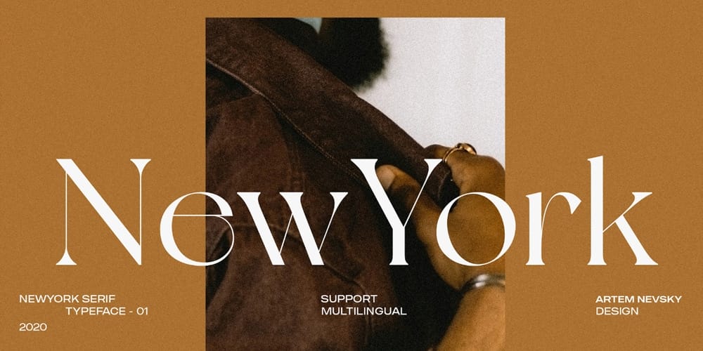 200+ Great Free Fonts for Designers 27 NewYork Typeface