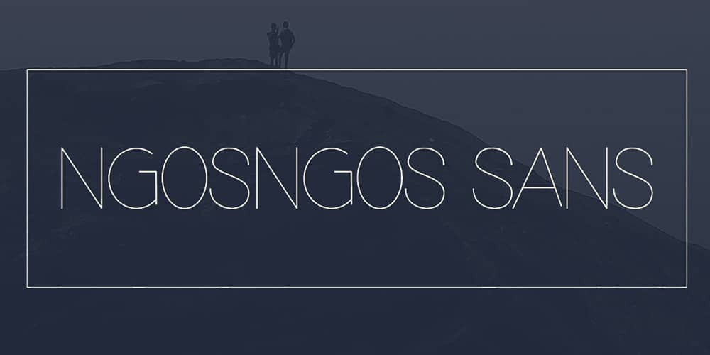 200+ Great Free Fonts for Designers 531 Ngosngos Sans