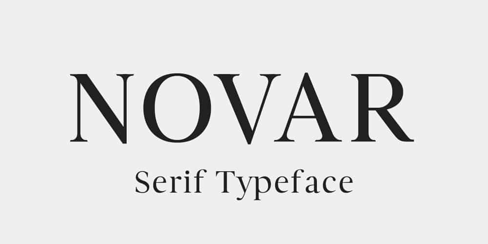 200+ Great Free Fonts for Designers 102 Novar