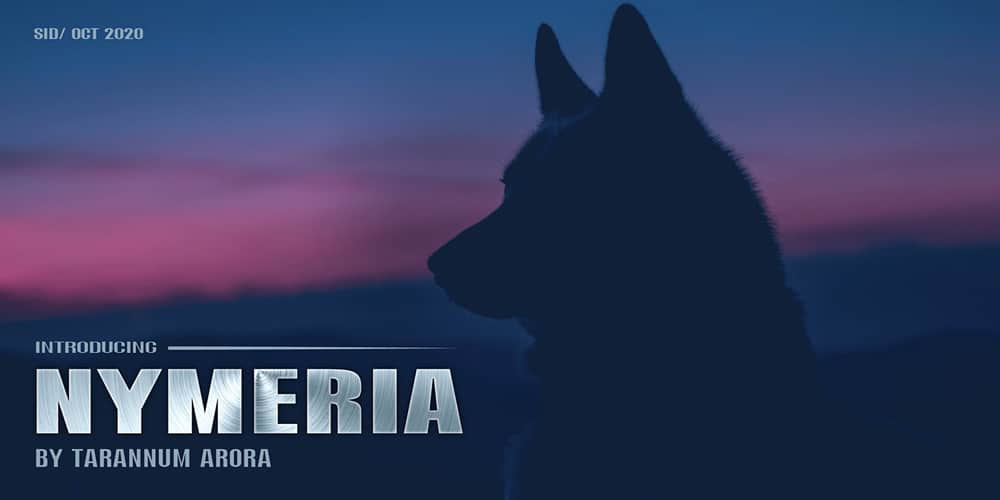 200+ Great Free Fonts for Designers 168 Nymeria Font