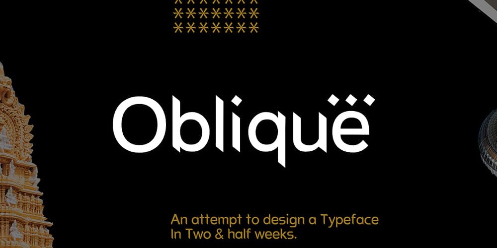 200+ Great Free Fonts for Designers 146 Oblique Typeface
