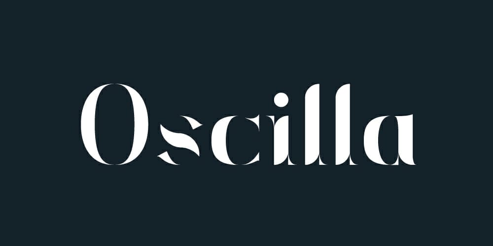 200+ Great Free Fonts for Designers 61 Oscilla Typeface