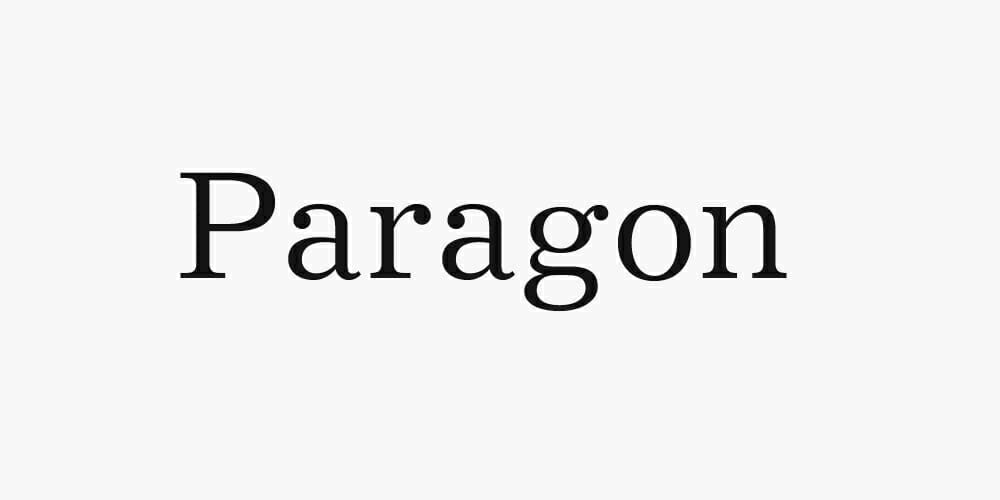 200+ Great Free Fonts for Designers 71 Paragon
