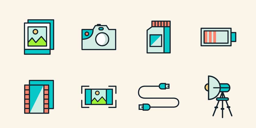 Best Free Icon Sets 2024 462 Photography Vector Icons