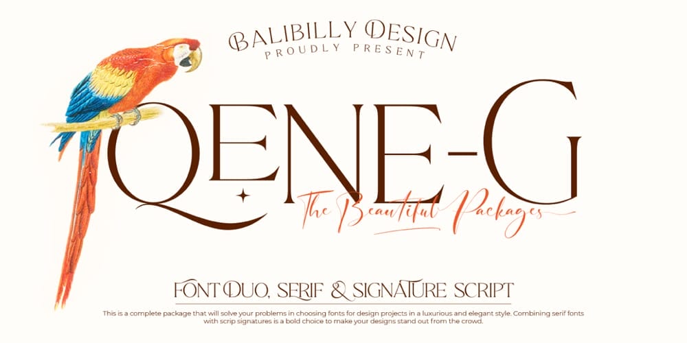 200+ Great Free Fonts for Designers 36 QENE-G-Font