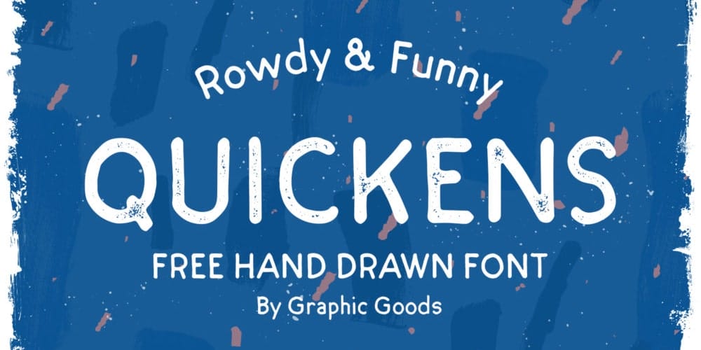 200+ Great Free Fonts for Designers 509 Quickens Free Font