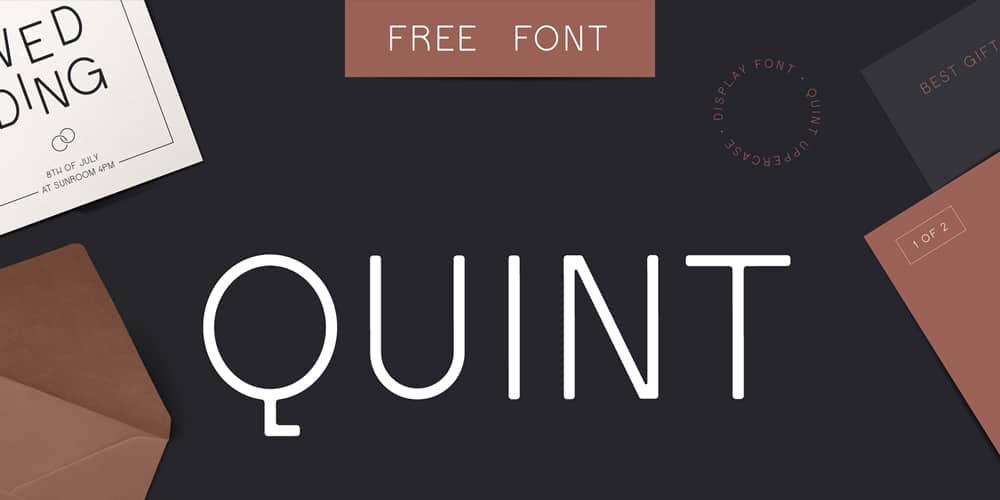 200+ Great Free Fonts for Designers 532 Quint Font