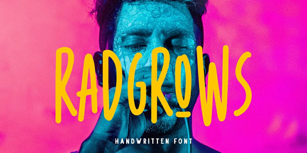 200+ Great Free Fonts for Designers 480 Radgrows Font