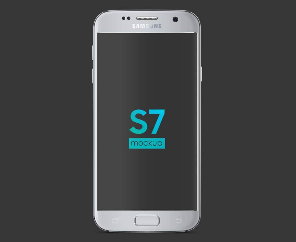 300+ Smartphone Mockup PSD Templates 69 Samsung Galaxy S7 PSD MockUp
