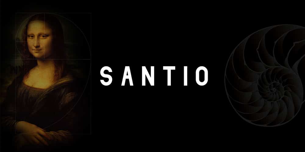 200+ Great Free Fonts for Designers 611 Santio Type Family