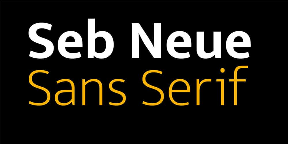 200+ Great Free Fonts for Designers 609 Seb Neue Sans Serif Font Family