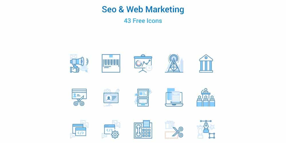 Best Free Icon Sets 2024 315 Seo and Web Marketing Icons