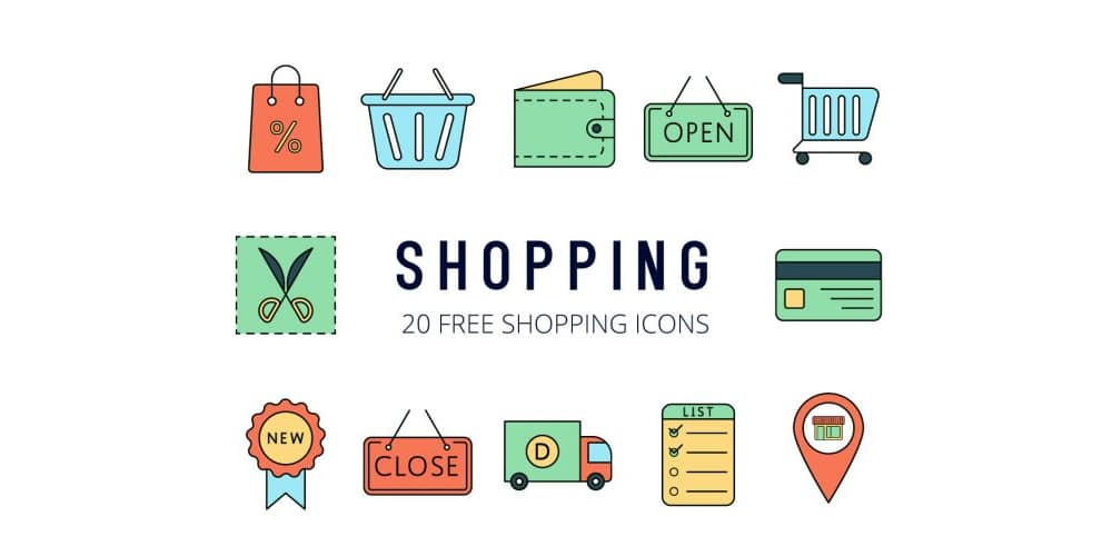 Shopping Vector Icons