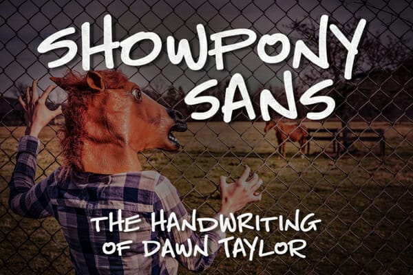 200+ Great Free Fonts for Designers 478 Showpony Sans