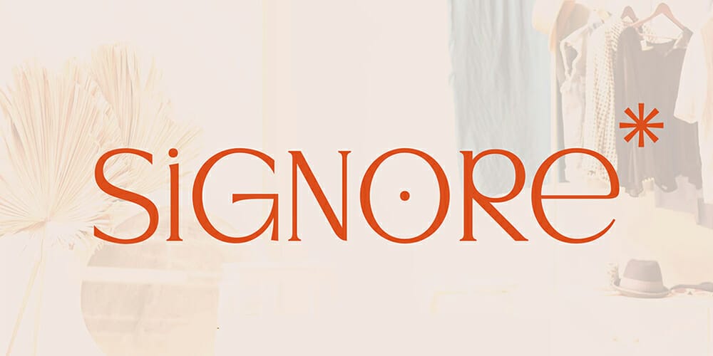 200+ Great Free Fonts for Designers 49 Signore Serif Typeface