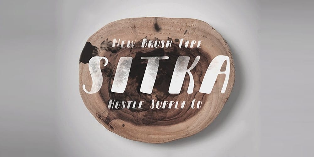 200+ Great Free Fonts for Designers 568 Sitka Brush