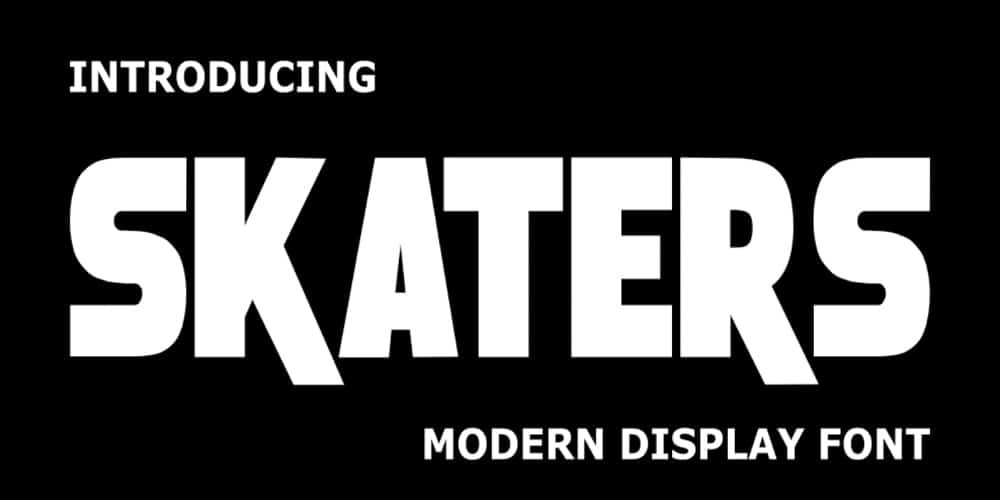 200+ Great Free Fonts for Designers 318 Skaters Font