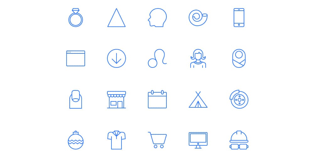 Best Free Icon Sets 2024 32 Sleekons Minimalist Line Vector Icons