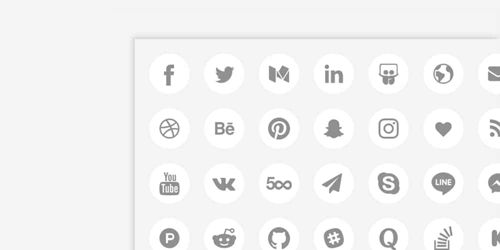 Best Free Icon Sets 2024 161 Social Media Icons