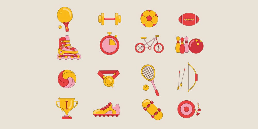 Best Free Icon Sets 2024 306 Sports Icon Set