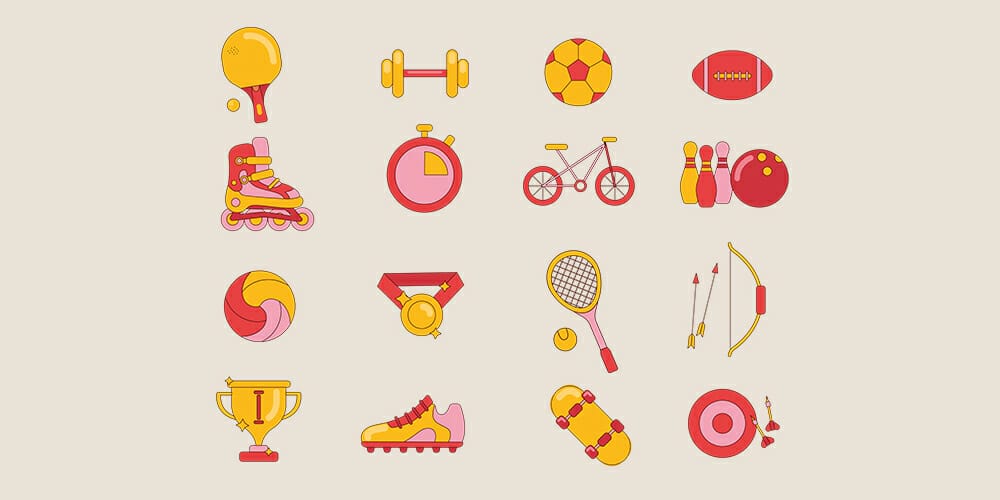 Sports Icon Set