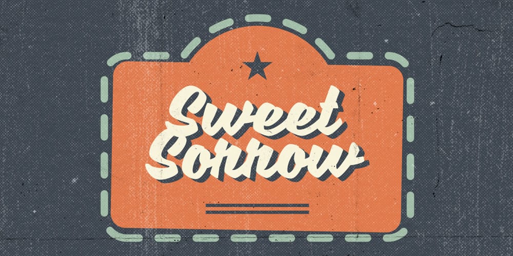 200+ Great Free Fonts for Designers 466 Sweet Sorrow Free Font